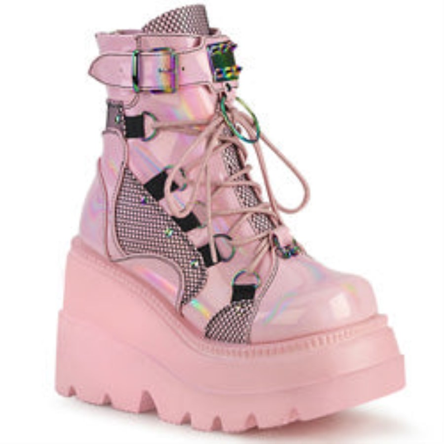 Shaker-60 Demonia Australia Baby Pink Hologram