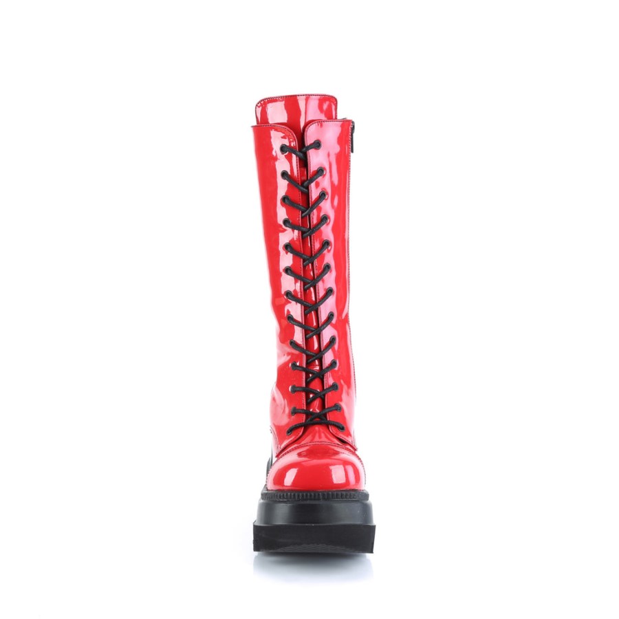 Shaker-72 Demonia Australia Red Patent