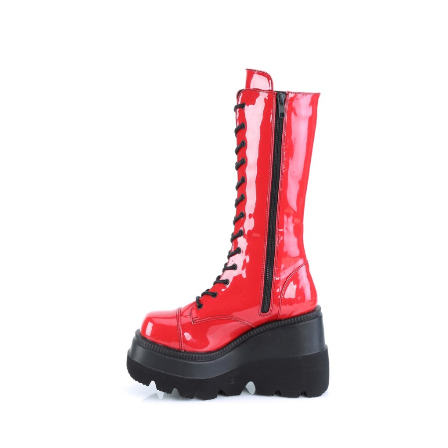 Shaker-72 Demonia Australia Red Patent