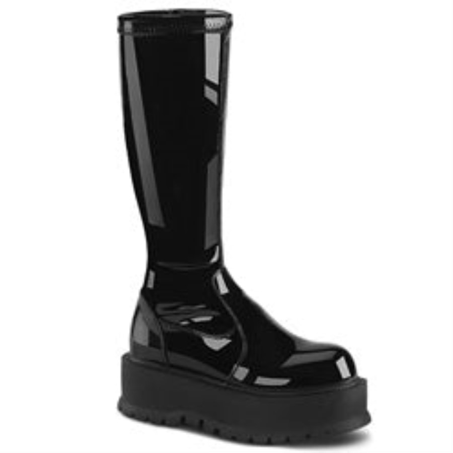 Slacker-200 Demonia Australia Black Patent