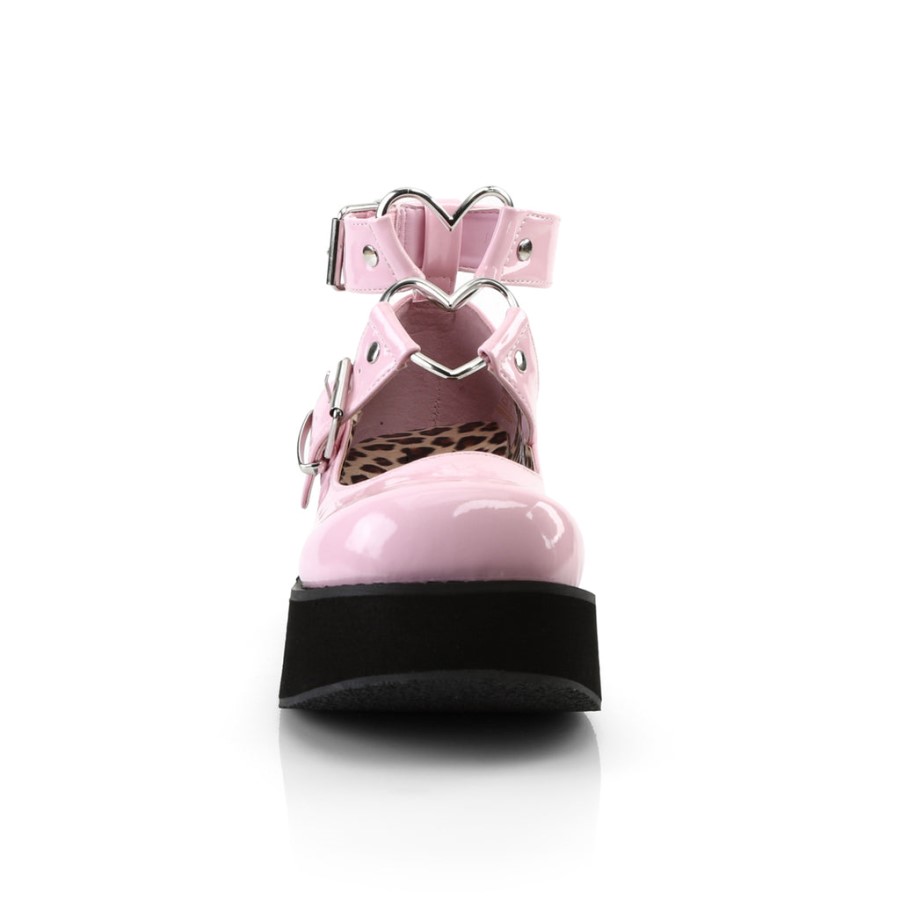 Sprite-02 Demonia Australia Baby Pink Patent