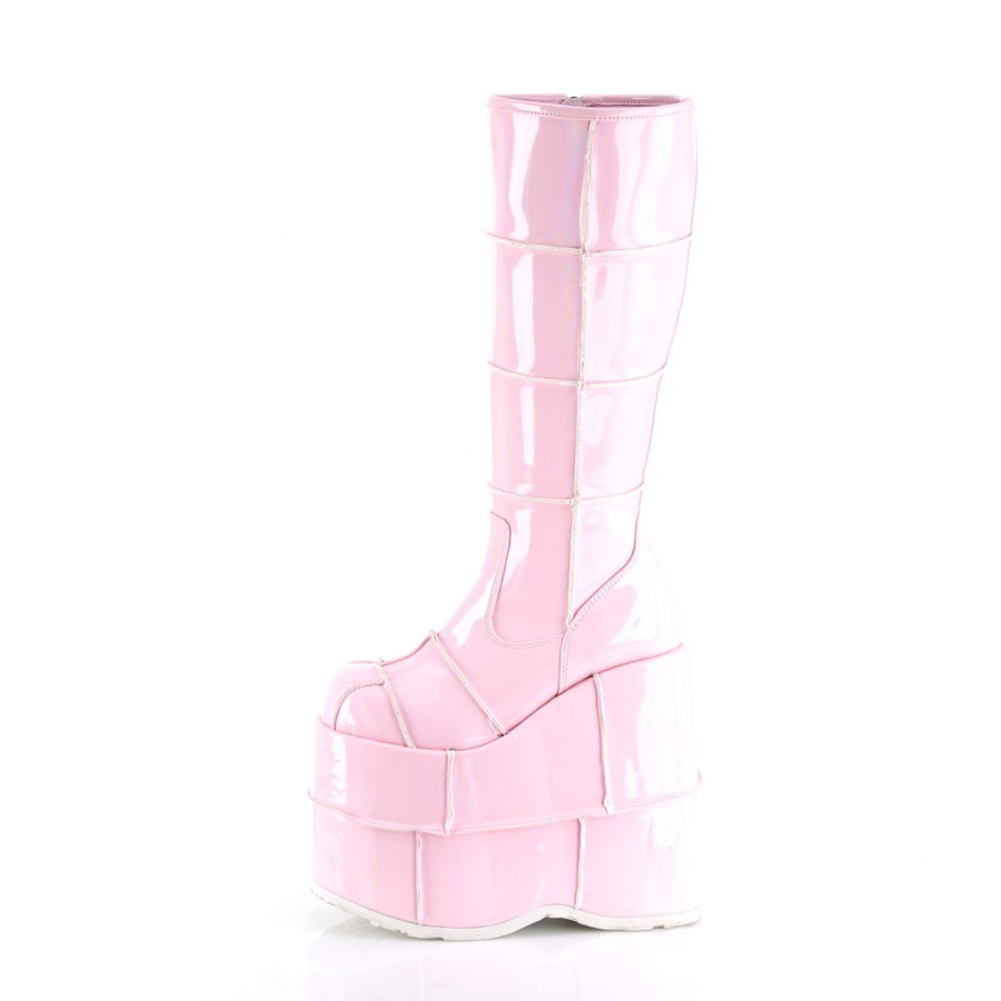 Stack-301 Baby Pink Hologram Demonia Australia