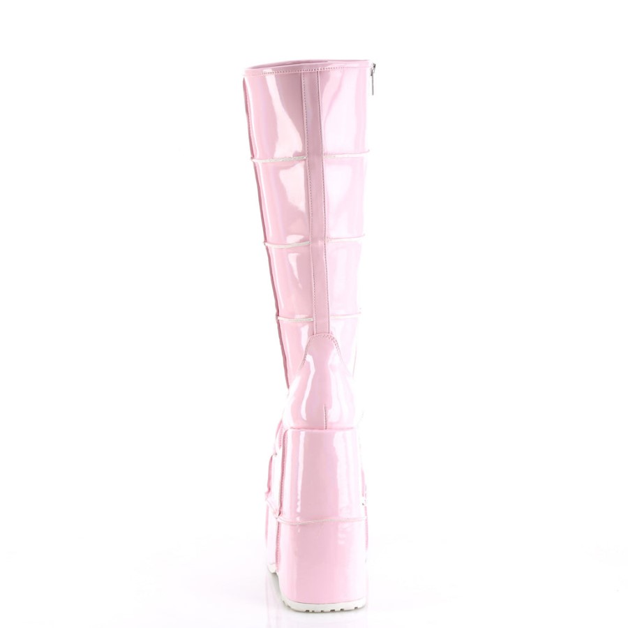Stack-301 Baby Pink Hologram Demonia Australia