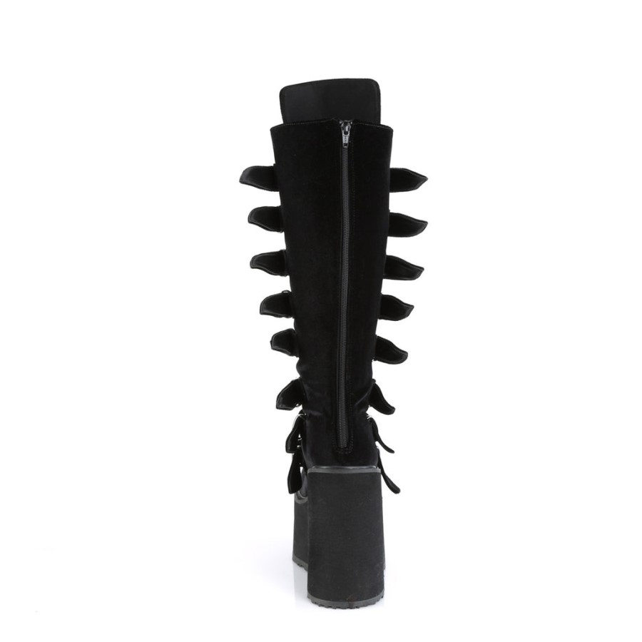 Swing-815 Black Velvet Demonia Australia