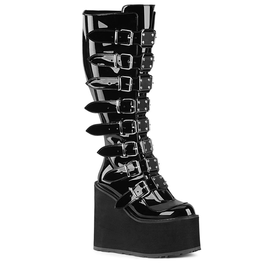 Swing-815Wc Demonia Australia Black Patent