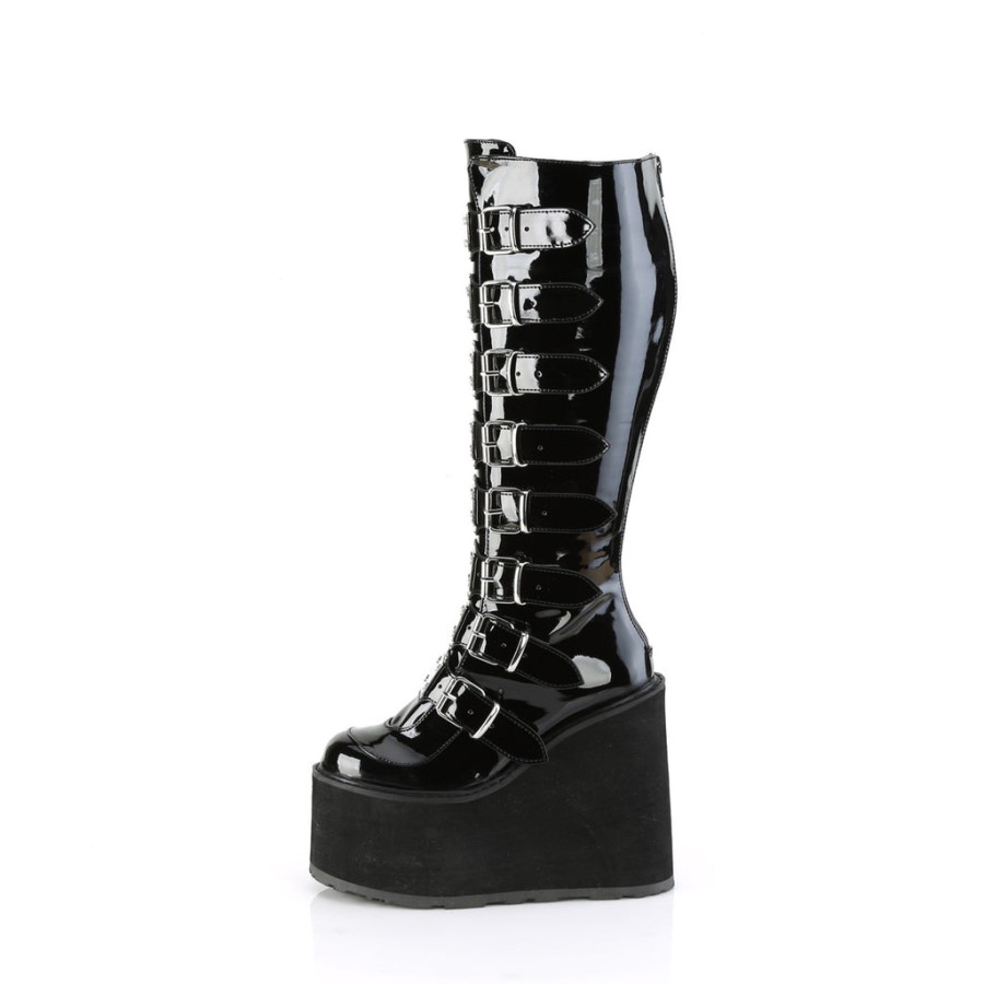 Swing-815Wc Demonia Australia Black Patent