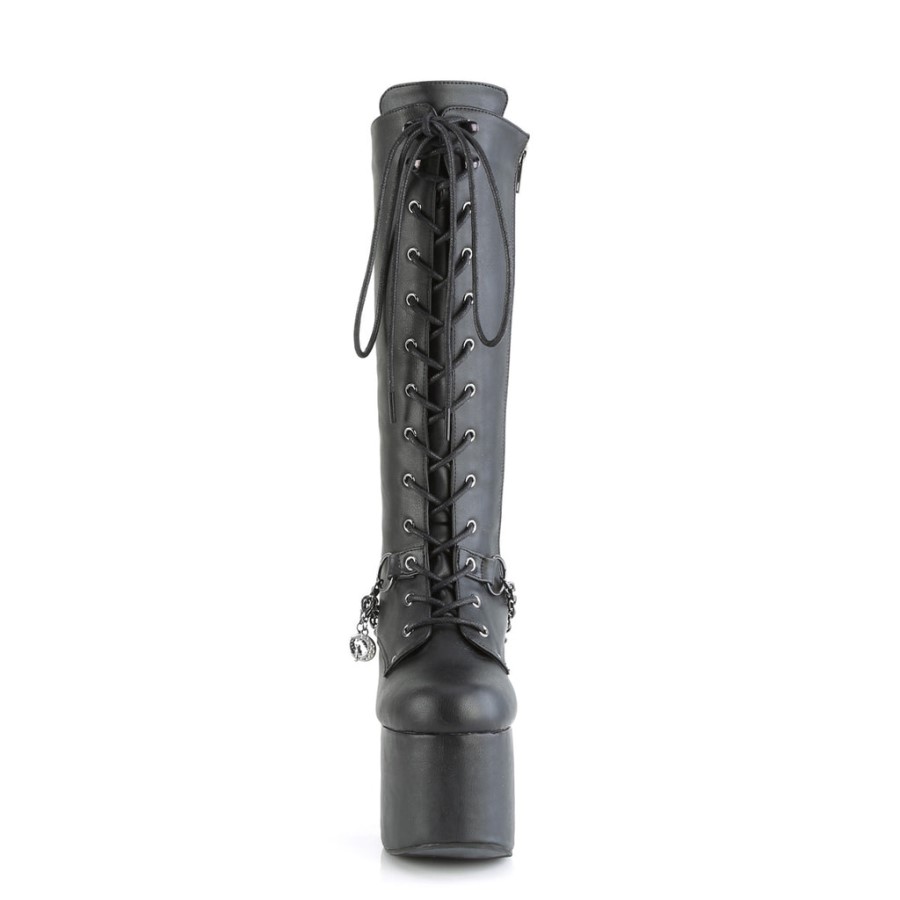 Torment-170 Black Vegan Leather Demonia Australia