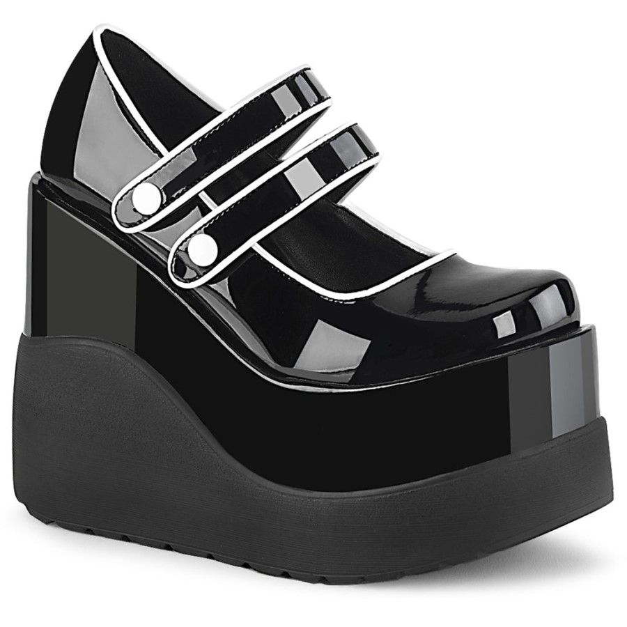 Void-37 Demonia Australia Black Patent