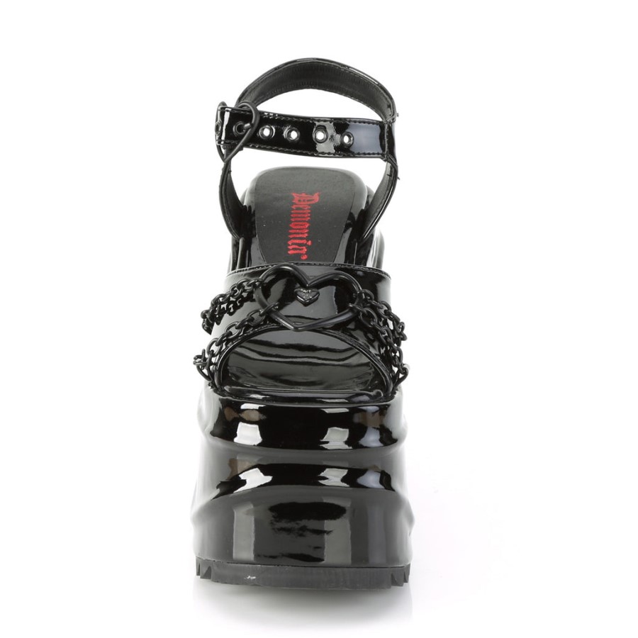 Wave-09 Demonia Australia Black Patent