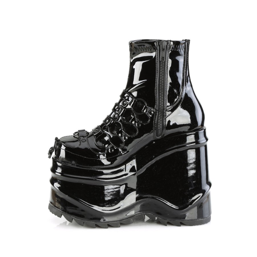 Wave-110 Demonia Australia Black Patent