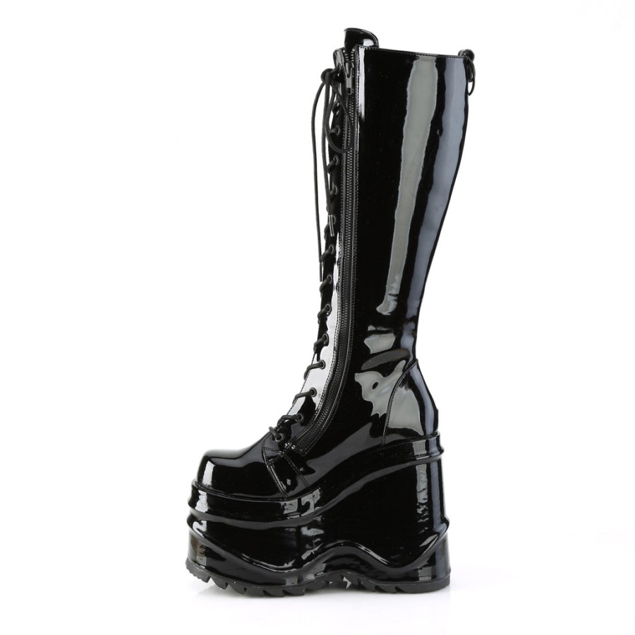 Wave-200 Demonia Australia Black Patent