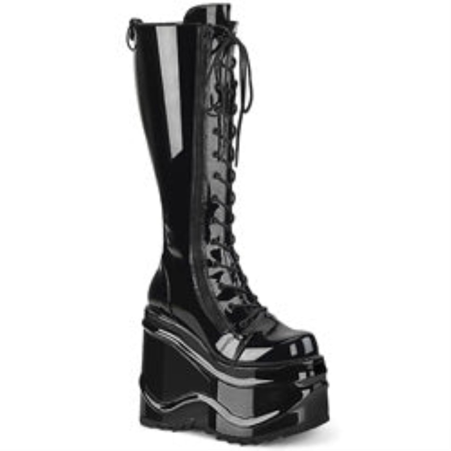 Wave-200 Demonia Australia Black Patent